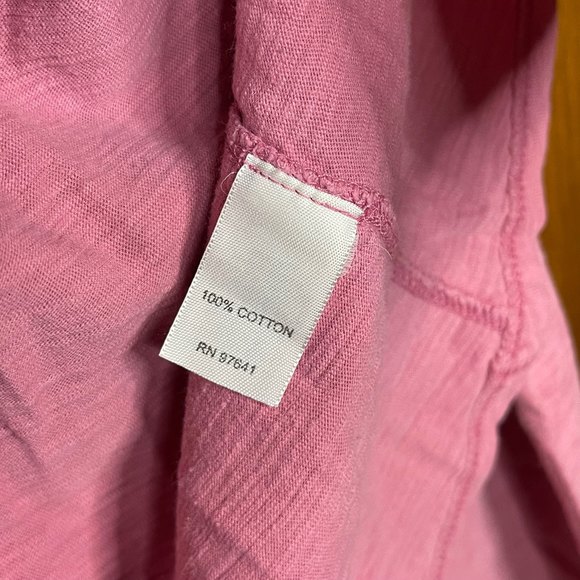 J. Jill Woman’s Pink Button Down Collared Casual Long Sleeve Blouse Size Large - Picture 3 of 4